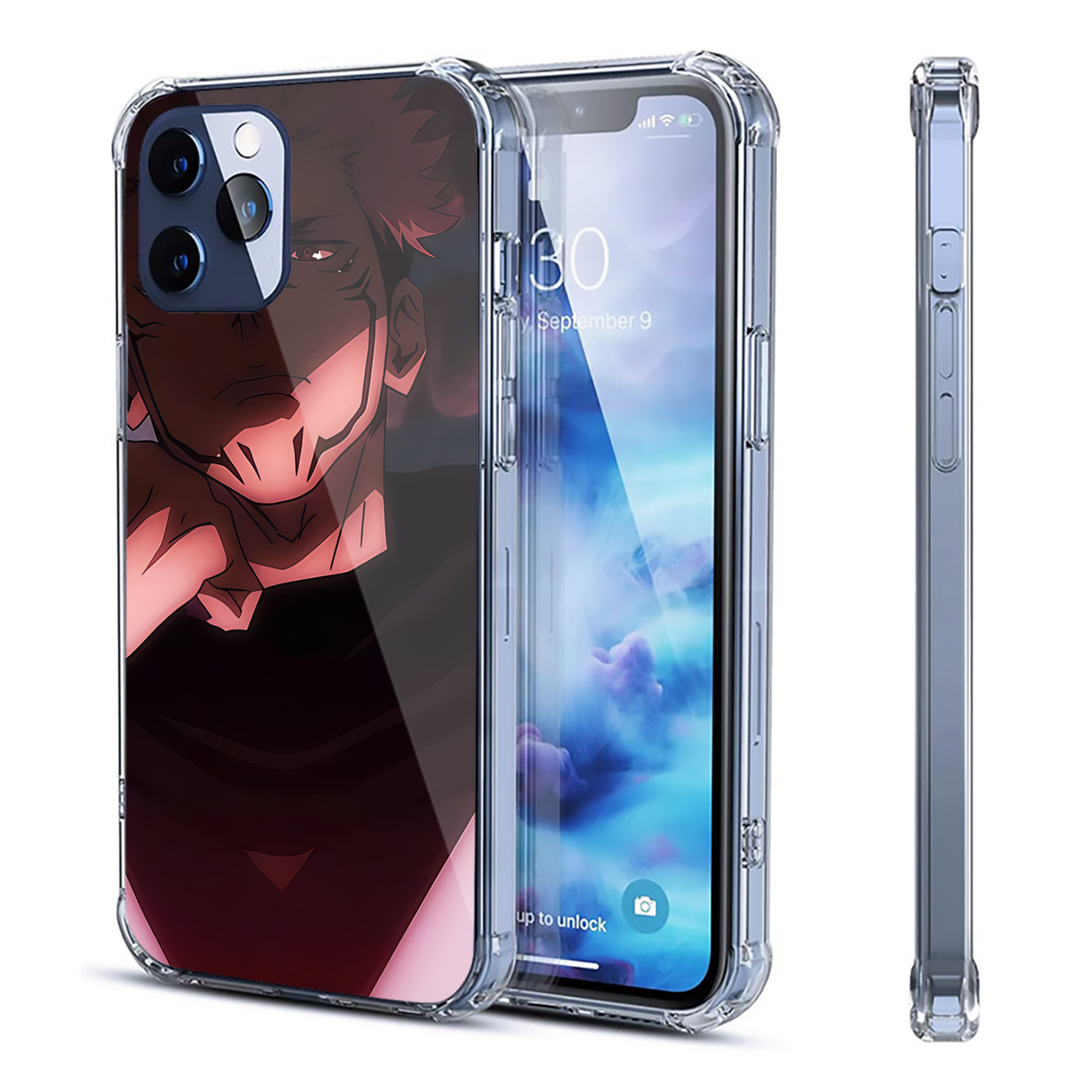 （画像用） SPY×FAMILY间谍家家酒 【iPhone 12シリーズ対応】透明スマホケース（クリアソフトケース）